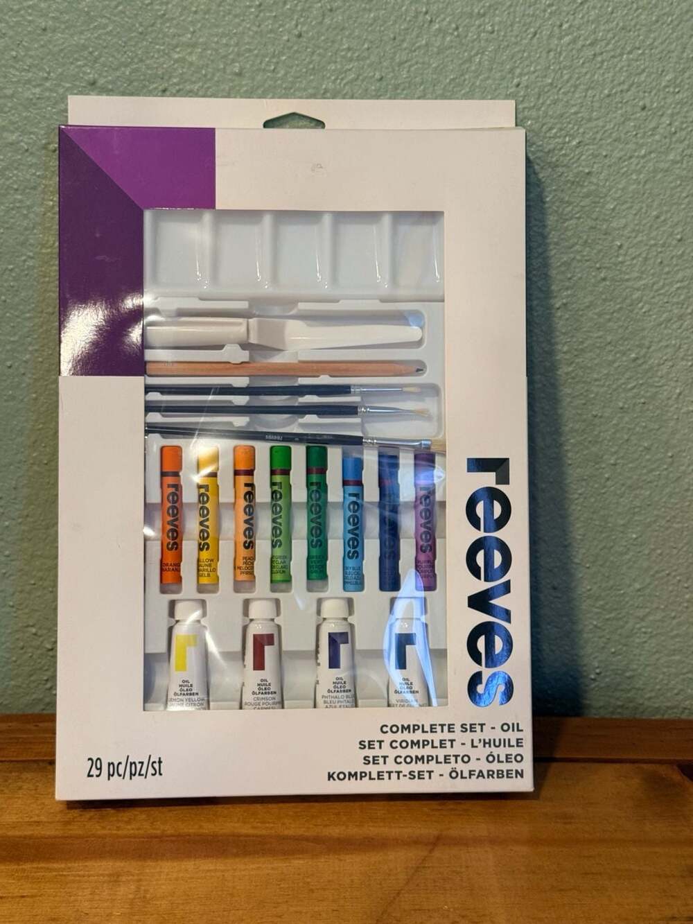 Reeves Complete Set Oil 29 Piece Art Kit
